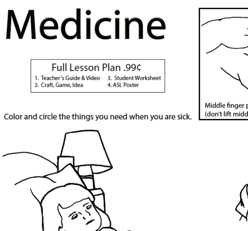Medicine WS ASL Screen