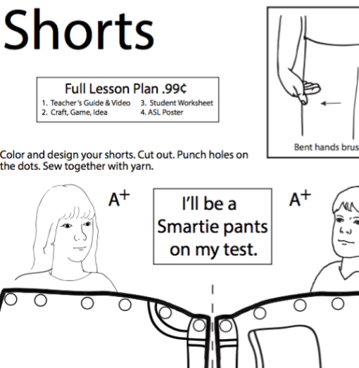Shorts WS ASL Screen