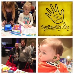 Deaf kids day event adults baby