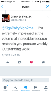 ASL success on twitter