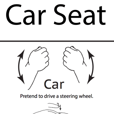 Wall Chart - Car Seat