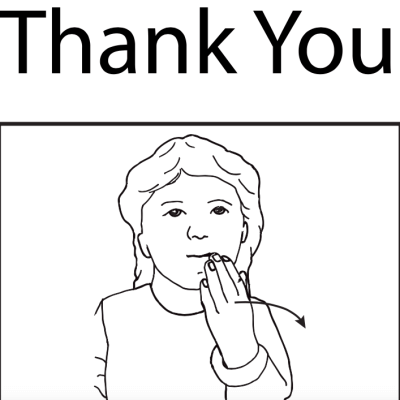 Wall Chart - Thank You