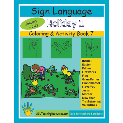 7-CB-Holiday-1 ASL Coloring Book