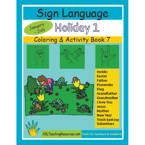 7-CB-Holiday-1 ASL Coloring Book