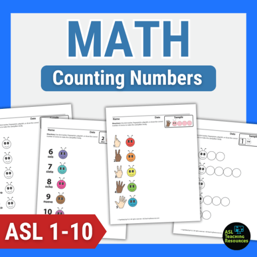 Numbers - Finger Counting Caterpillar