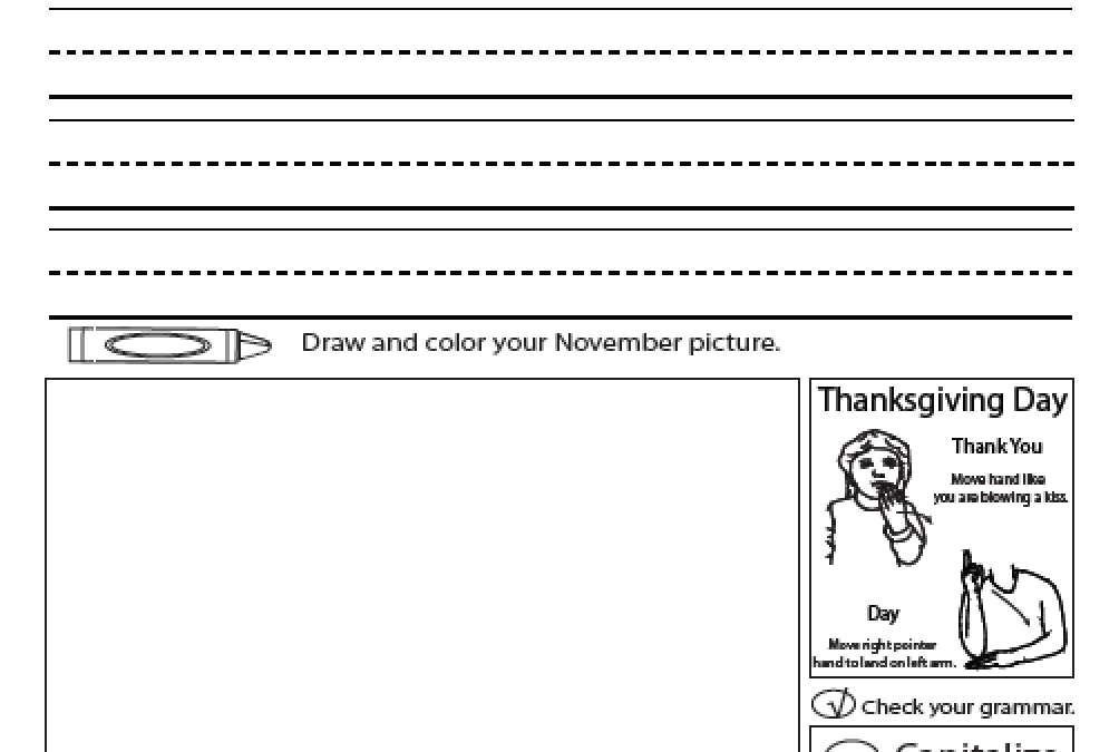 Writing Prompts November