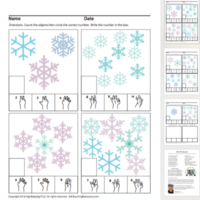 Count How Many Snowflakes