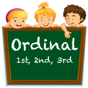 Category Math-Ordinal Sign Language