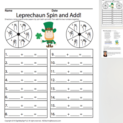Leprechaun Spin and Add
