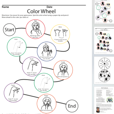 Color Wheel Game