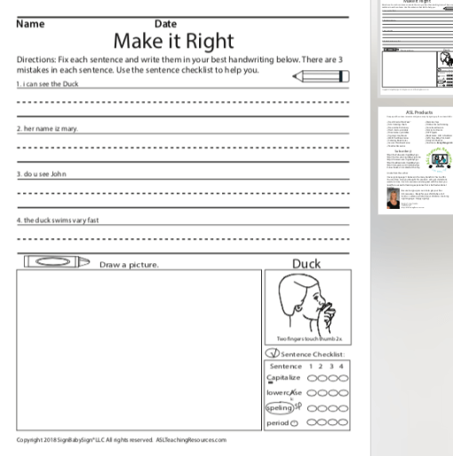 May Make it Right Duck