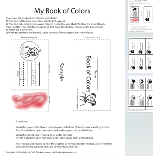 My Book of Colors