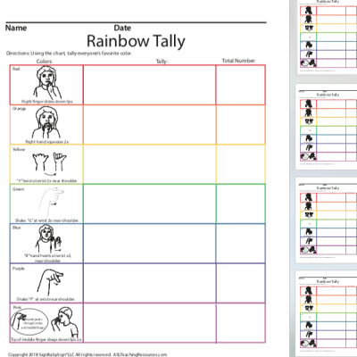 Rainbow Tally