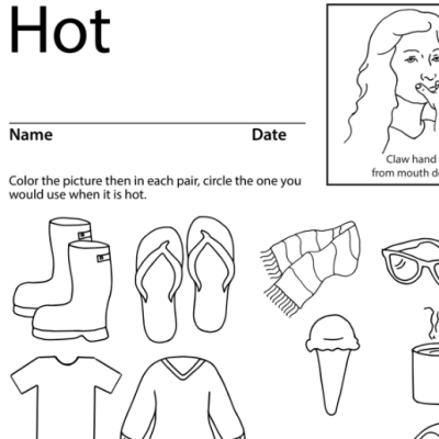 Hot Lesson Plan Screen Shot Sign Language