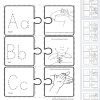LPB 20 ABC Puzzle 1 of 3 signs Screen Shot sign language