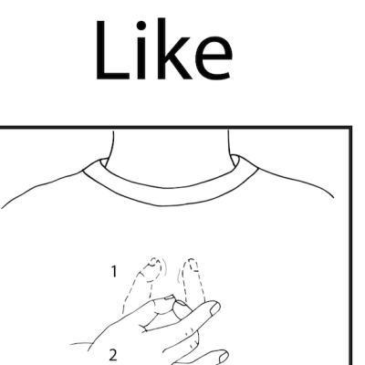 Like sign language