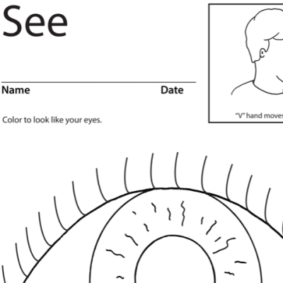 See Lesson Plan Screenshot Sign Language