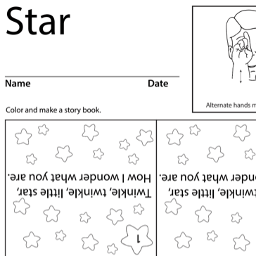 Star Lesson Plan Screenshot Sign Language