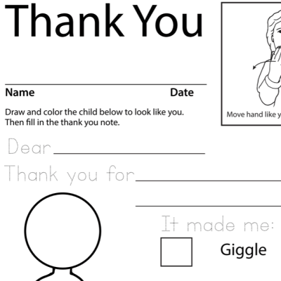 Thank You 2 Lesson Plan Screenshot Sign Language