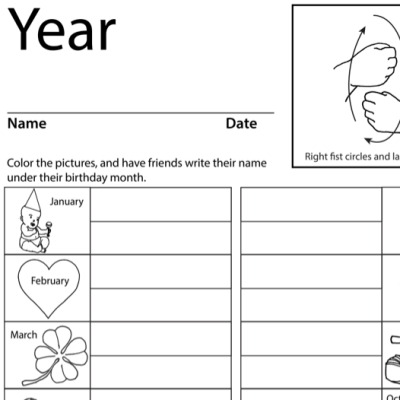Year Lesson Plan Screenshot Sign Language