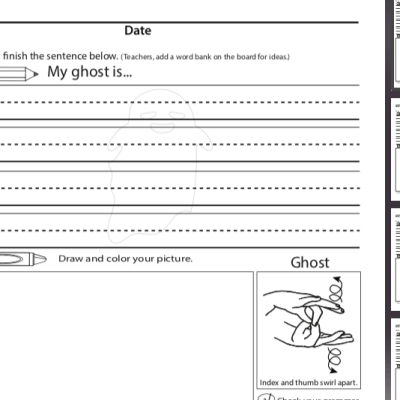 Ghost Writing Prompts