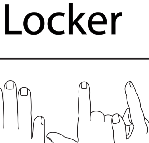 Locker sign Screen Shot Sign Language