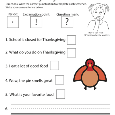 Nov Thanksgiving Punctuation ASL Screen Shot