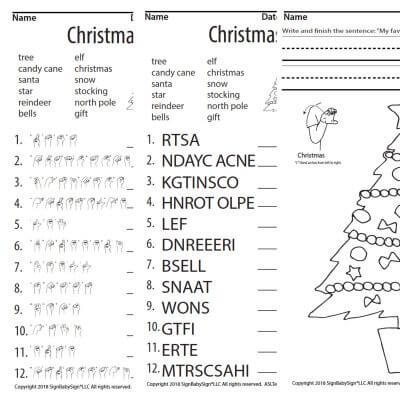 Christmas Scramble Screen Shot