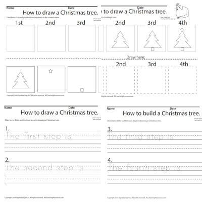 December Sequencing a Christmas Tree ASL Screen Shot