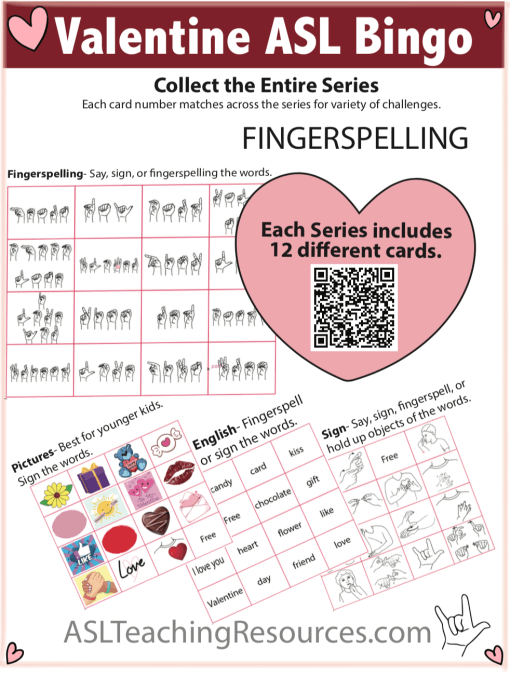 Valentine ASL Bingo - Image 3