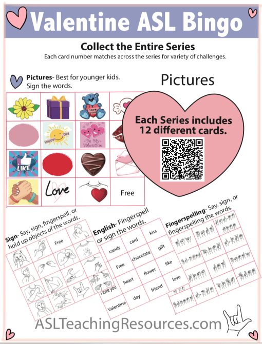 Valentine ASL Bingo - Image 2