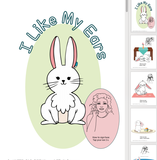 Story Book - I Like My Ears - Image 2