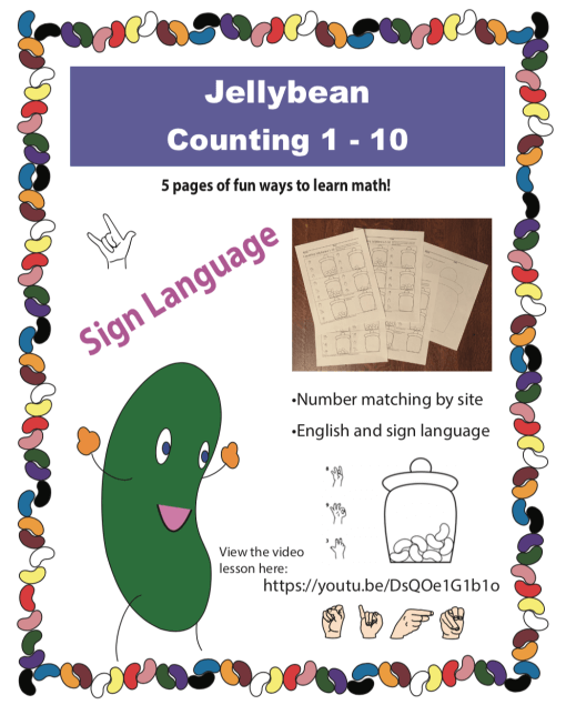 Jellybean Math Counting 0-10