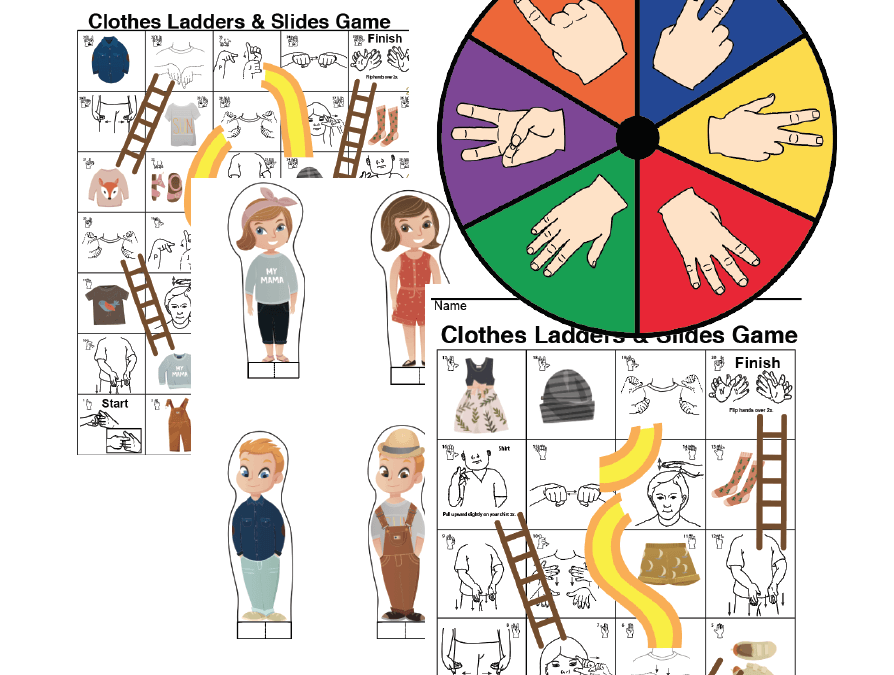 Clothes Ladders & Slides Game