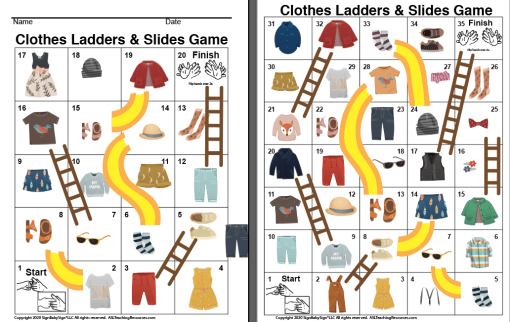 Clothes Ladders & Slides Game - Image 4