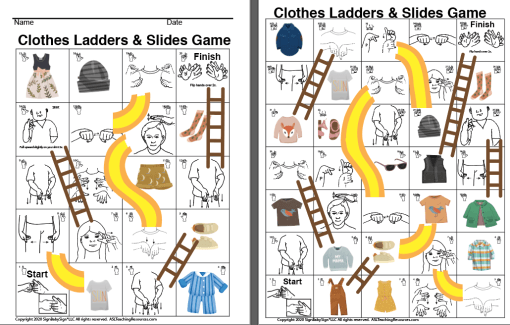 Clothes Ladders & Slides Game - Image 3