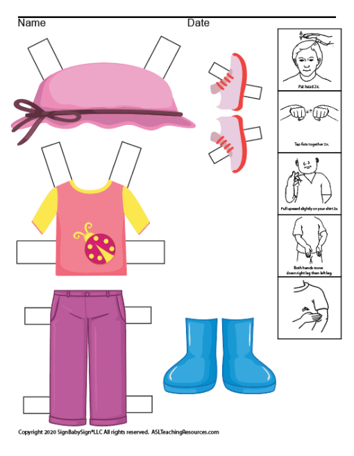 Clothes Paper Dolls - Image 3