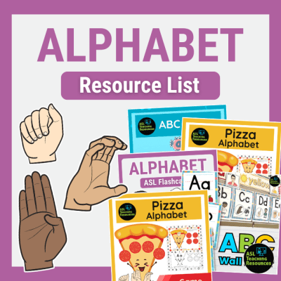 ASL ABC Resource List