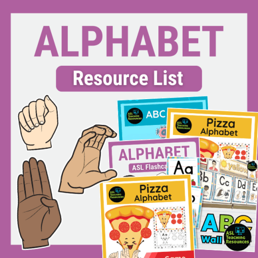 ASL ABC Resource List