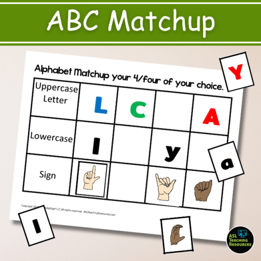 ABC Matchup Spelling Practice Activity - Image 2