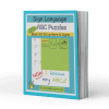 Lesson Plan Book 20-D1 Sign Language ABC Puzzles Letters & Signs