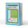 Lesson Plan Book 20-D3 Sign Language ABC Puzzles Letters & ABCs