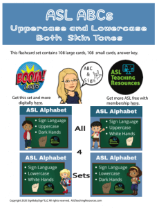 ASL ABC Full Set