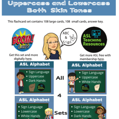 ASL ABC Full Set