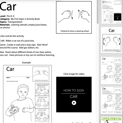 Lesson Plan- Car