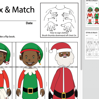 Elf Mix & Match Dark Skin