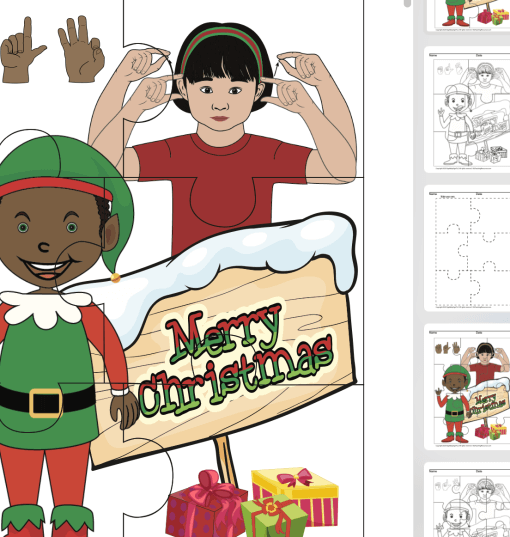 Elf Puzzles Dark Skin