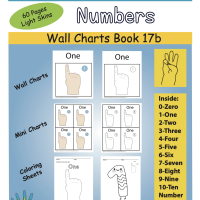 Color Book Front Cover Numbers ASL Light Skin Screen Shot