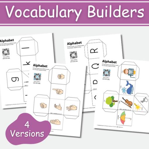 Games for Sign Language - Alphabet Dice - Image 2
