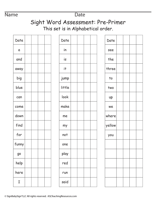 pre-primer-sight-words-assessment